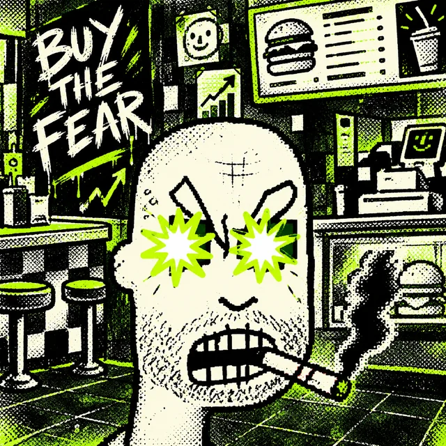 RHMB Maxi at the Buy the Fear counter